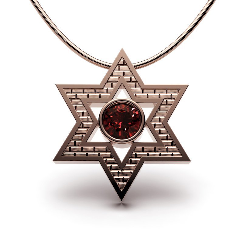 Star Of David – Jerusalem Stone