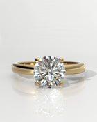 Solitaire - 4 Claw Round - White Diamond [Test]