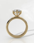 Solitaire - 6 Claw Round - White Diamond