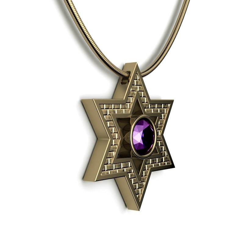 Star Of David – Jerusalem Stone
