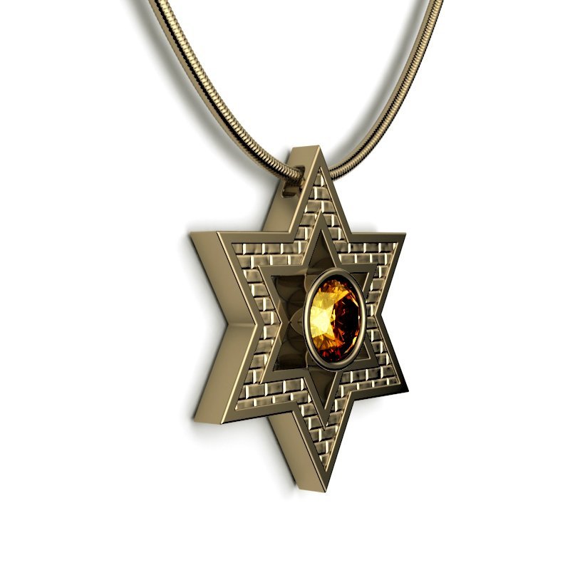 Star Of David – Jerusalem Stone