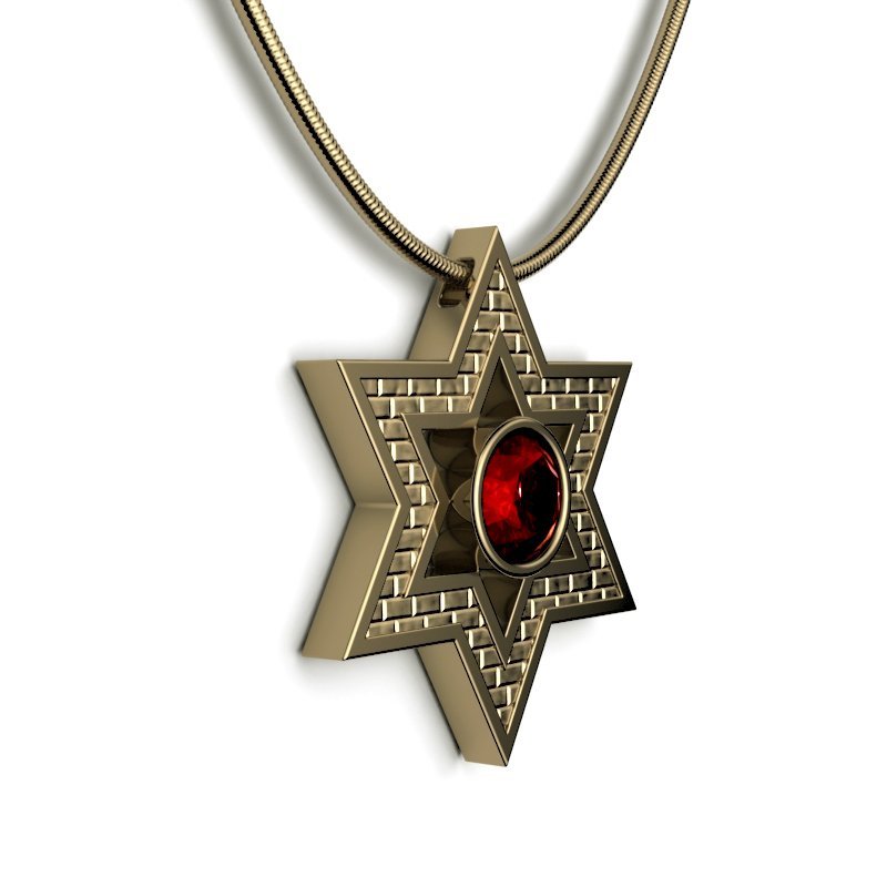 Star Of David – Jerusalem Stone