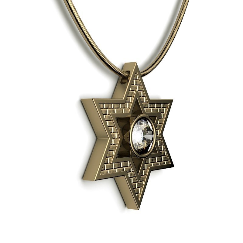 Star Of David – Jerusalem Stone