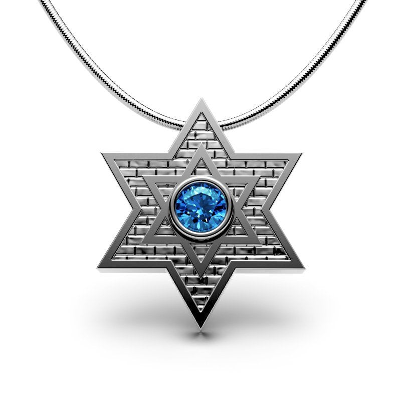 Star Of David – Jerusalem Stone – Classic