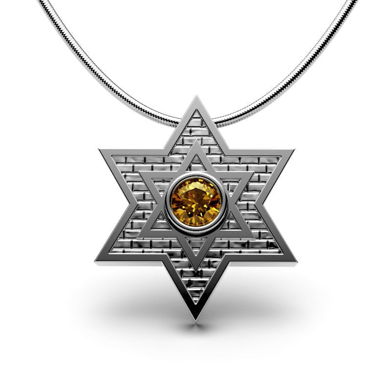Star Of David – Jerusalem Stone – Classic