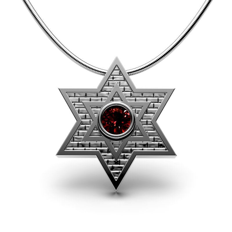 Star Of David – Jerusalem Stone – Classic