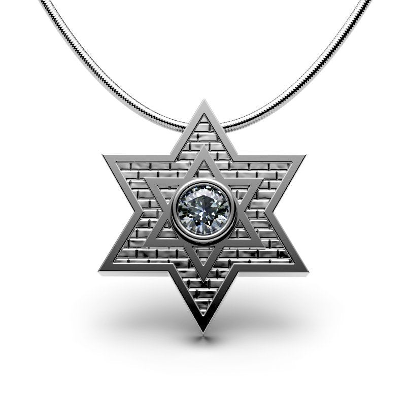 Star Of David – Jerusalem Stone – Classic