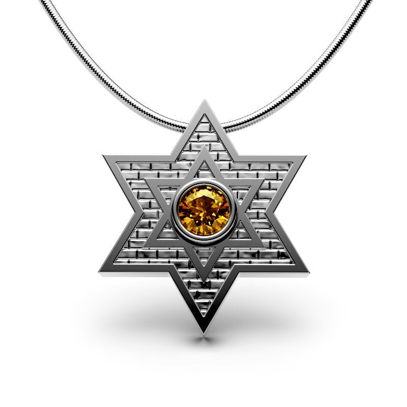 Star Of David – Jerusalem Stone – Classic