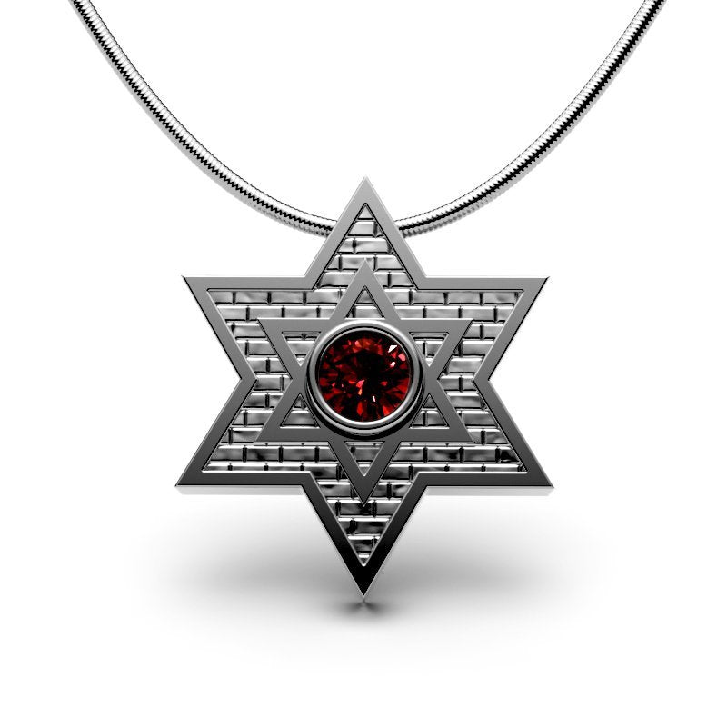Star Of David – Jerusalem Stone – Classic