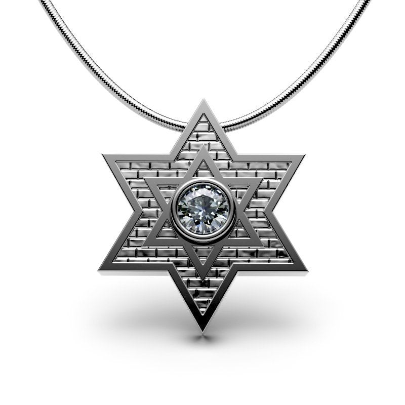 Star Of David – Jerusalem Stone – Classic