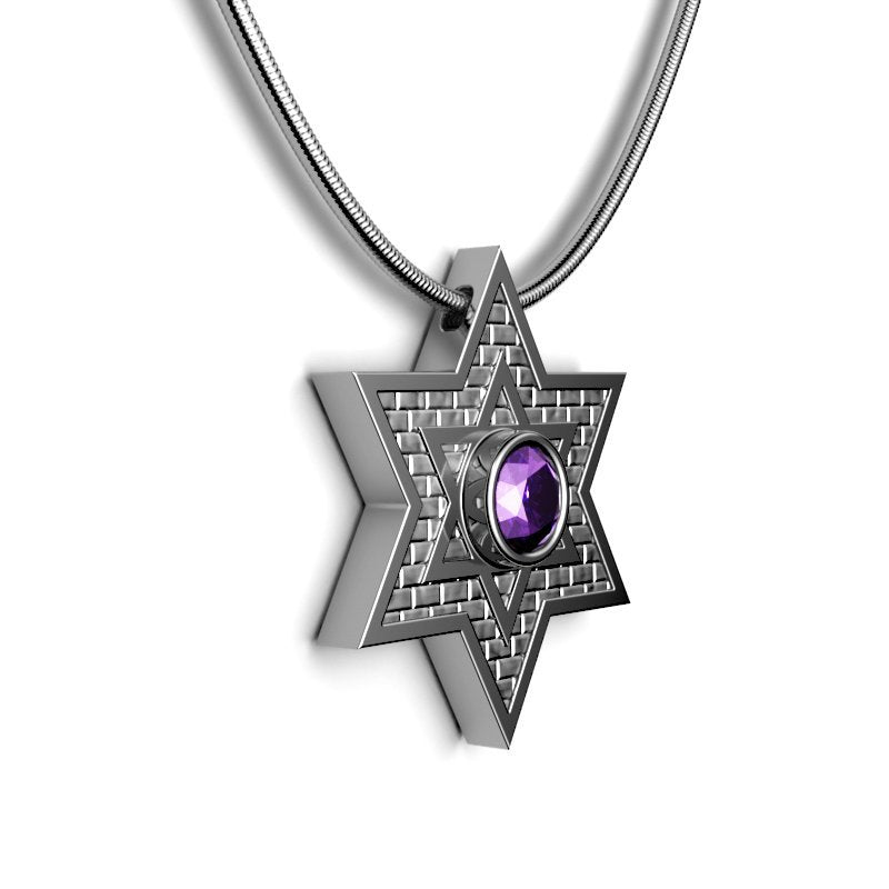 Star Of David – Jerusalem Stone – Classic