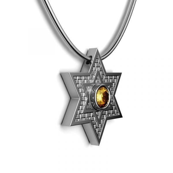 Star Of David – Jerusalem Stone – Classic