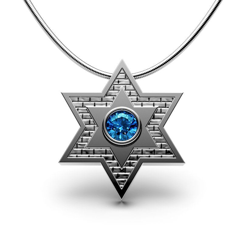 Star Of David – Jerusalem Stone – Shield