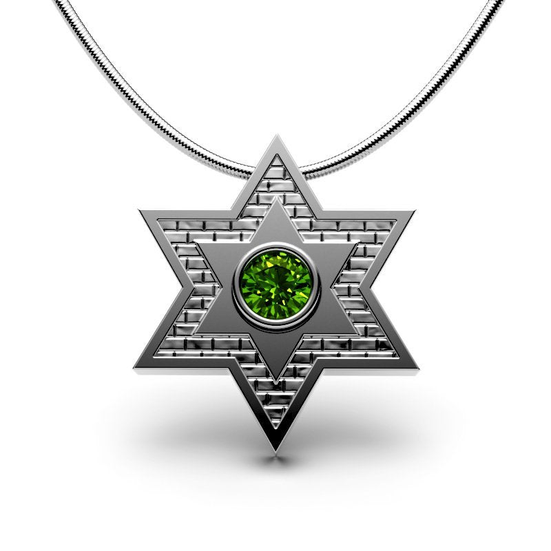 Star Of David – Jerusalem Stone – Shield