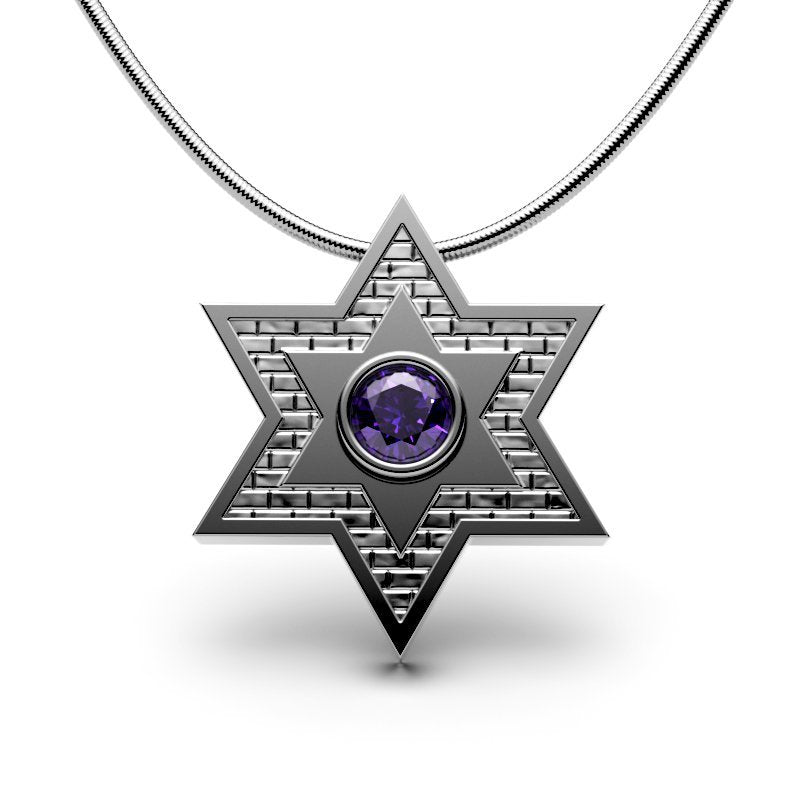 Star Of David – Jerusalem Stone – Shield