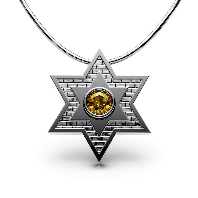 Star Of David – Jerusalem Stone – Shield