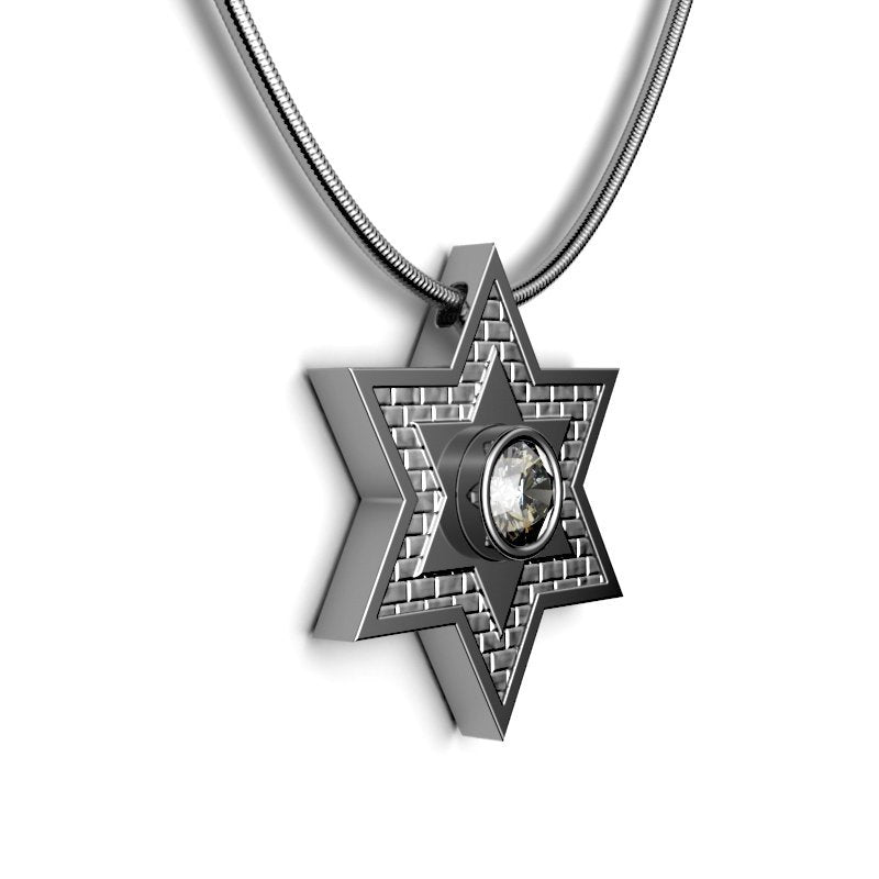 Star Of David – Jerusalem Stone – Shield