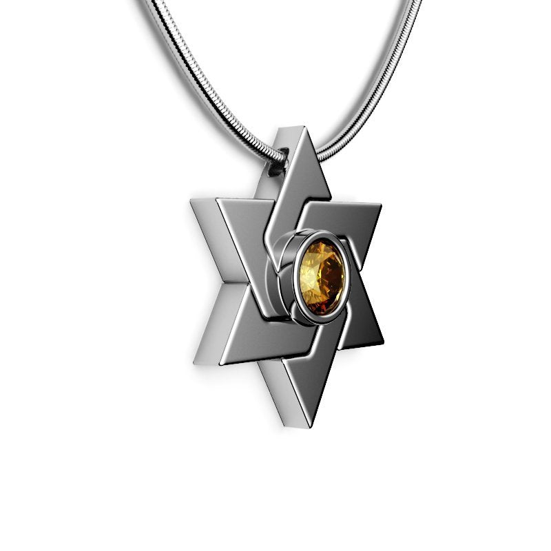 Star Of David – Entwined Shield-Jewel