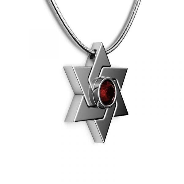 Star Of David – Entwined Shield-Jewel