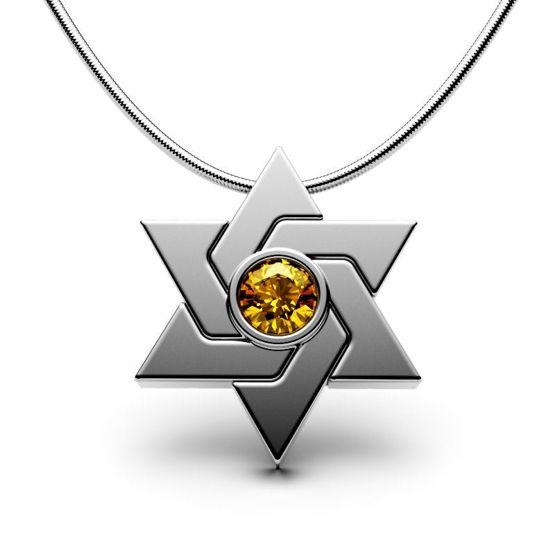Star Of David – Entwined Shield-Jewel