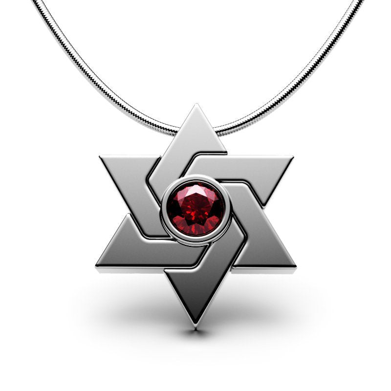 Star Of David – Entwined Shield-Jewel