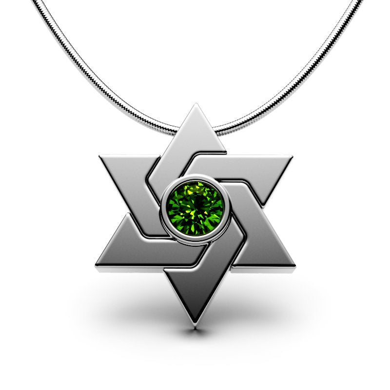 Star Of David – Entwined Shield-Jewel