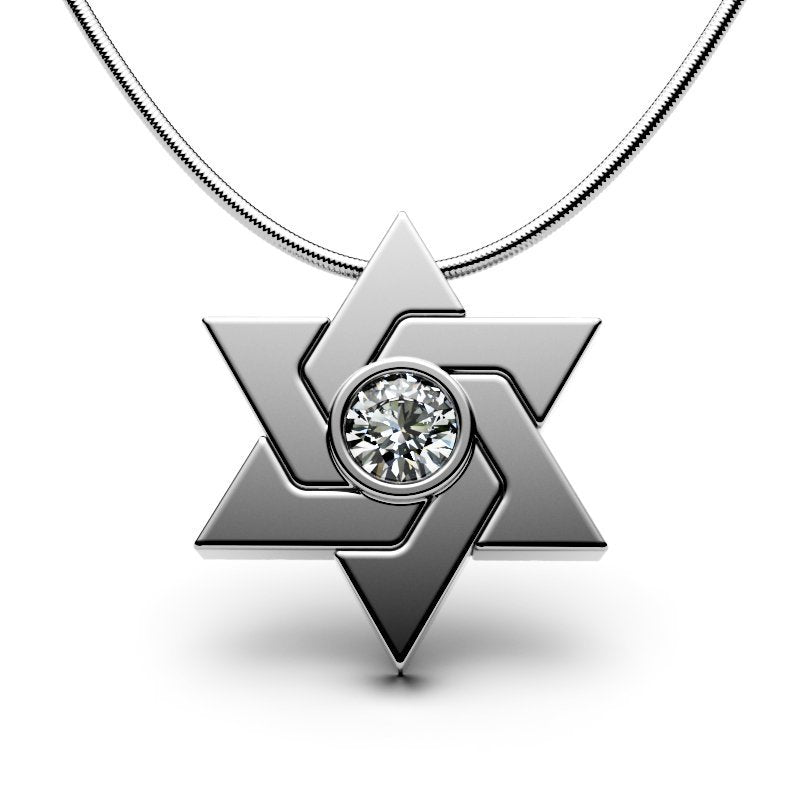 Star Of David – Entwined Shield-Jewel