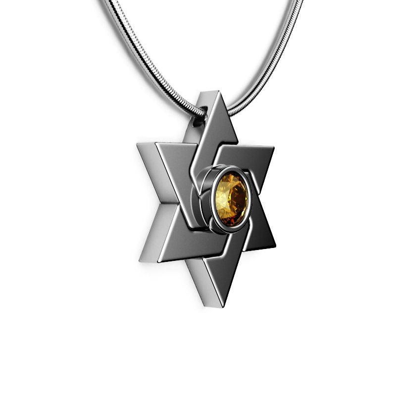 Star Of David – Entwined Shield-Jewel