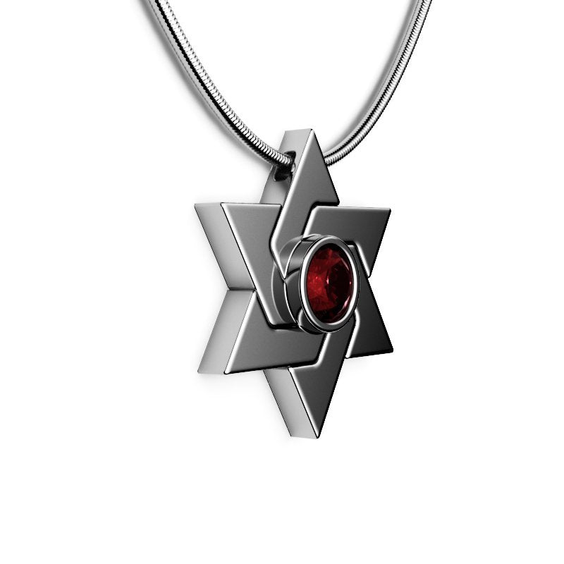 Star Of David – Entwined Shield-Jewel