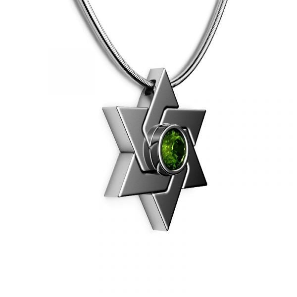 Star Of David – Entwined Shield-Jewel