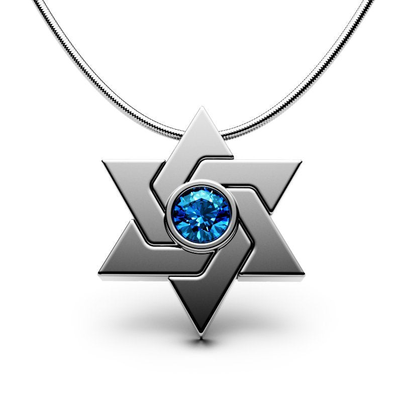 Star Of David – Entwined Shield-Jewel
