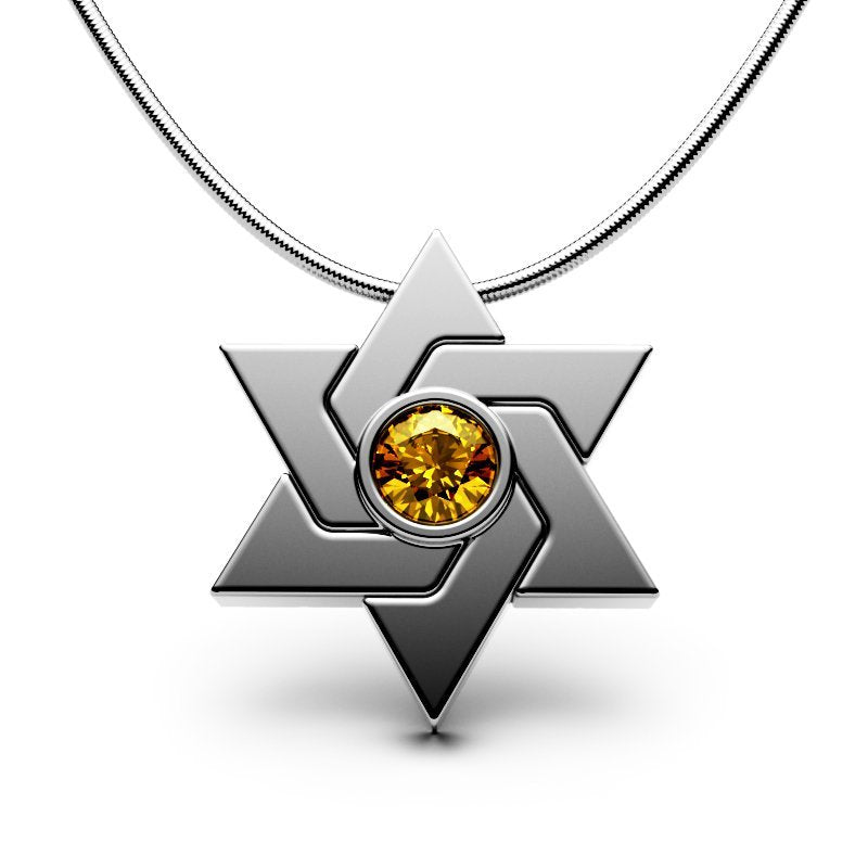 Star Of David – Entwined Shield-Jewel