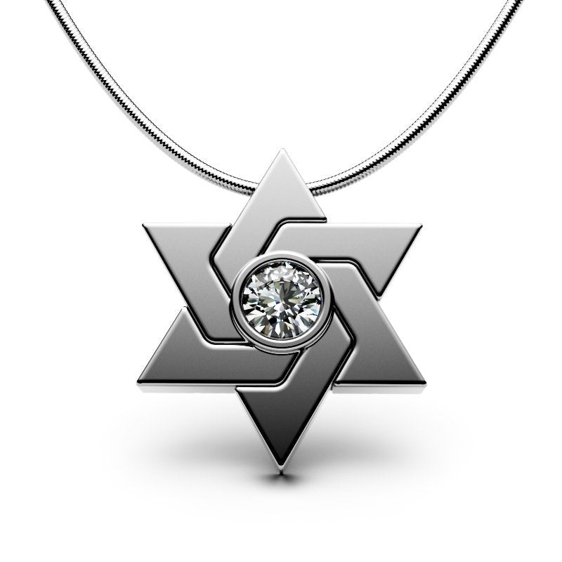 Star Of David – Entwined Shield-Jewel