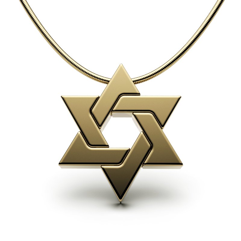 Star Of David – Entwined Shield