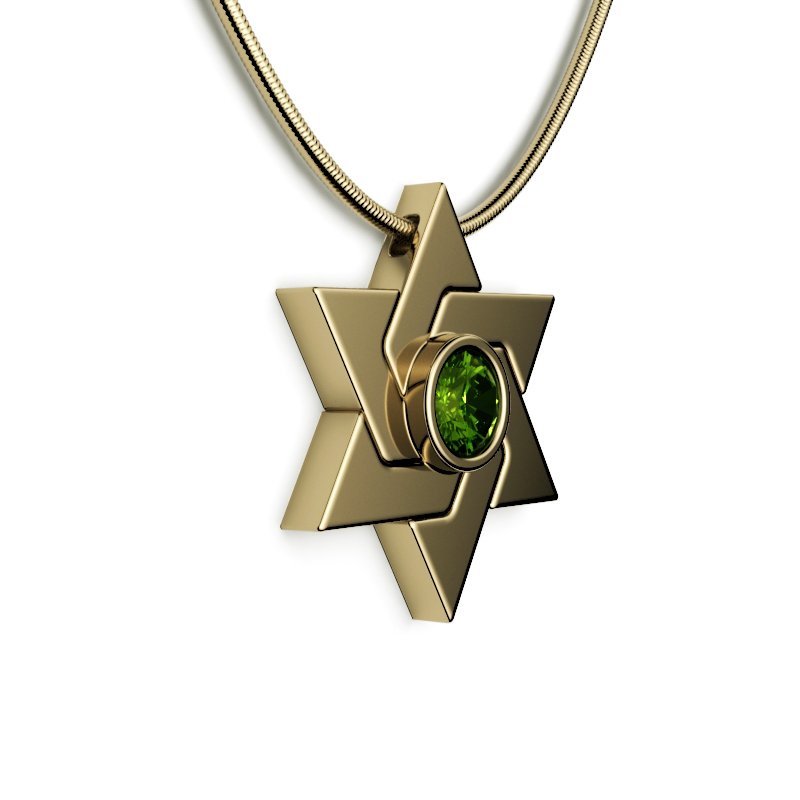 Star Of David – Entwined Shield-Jewel