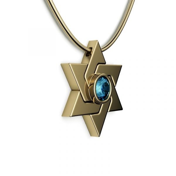Star Of David – Entwined Shield-Jewel