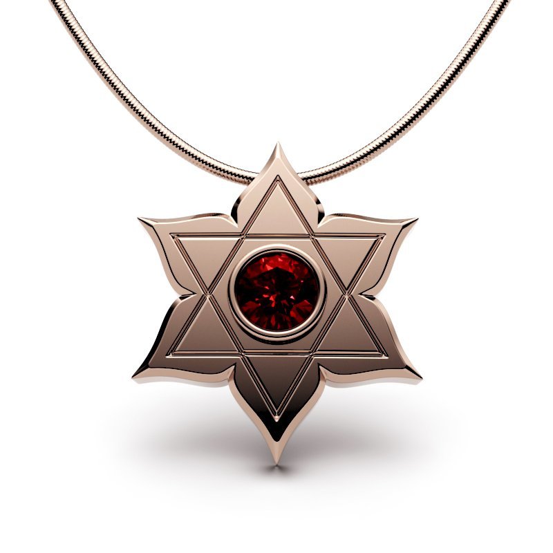 Star Of David – Flower