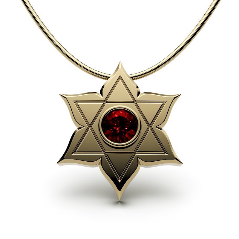 Star Of David – Flower