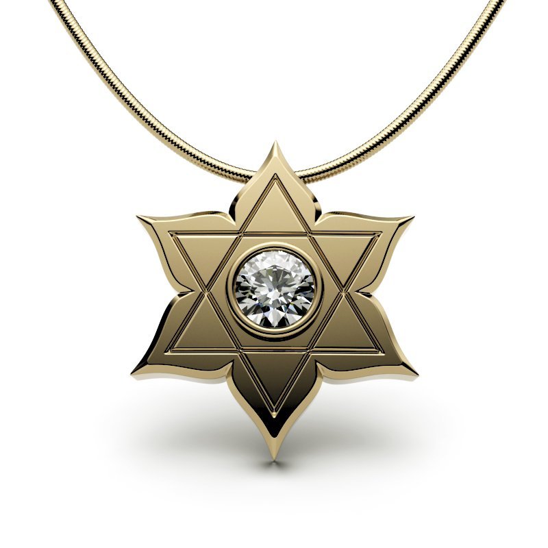 Star Of David – Flower