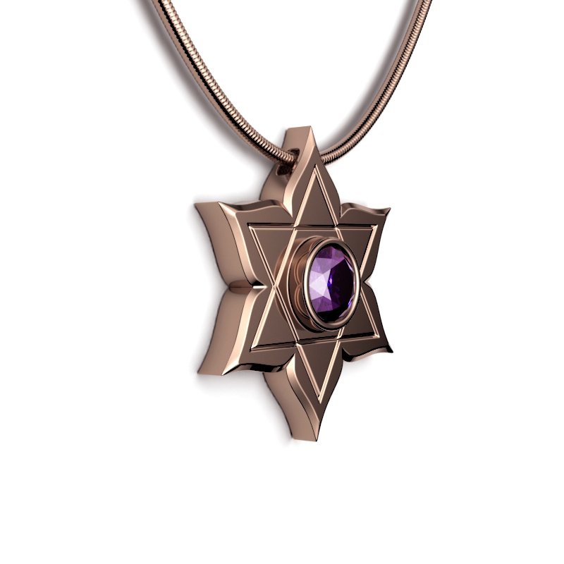 Star Of David – Flower