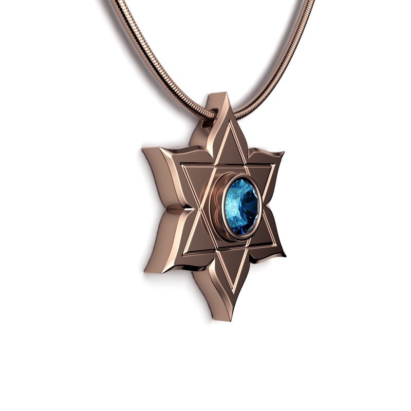 Star Of David – Flower