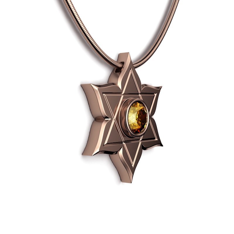 Star Of David – Flower