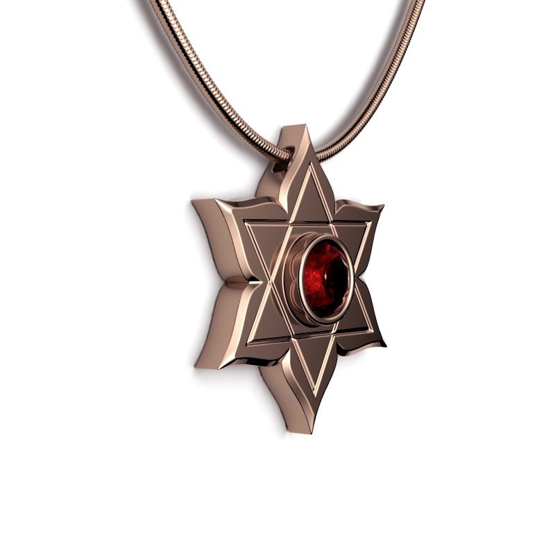 Star Of David – Flower