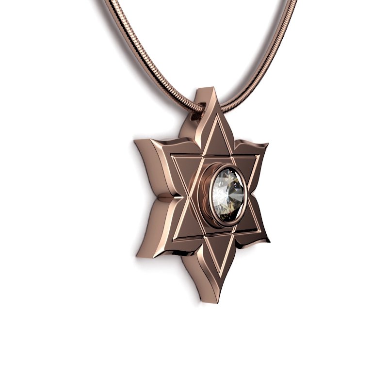 Star Of David – Flower