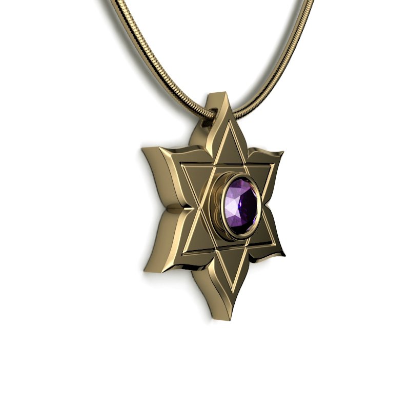 Star Of David – Flower