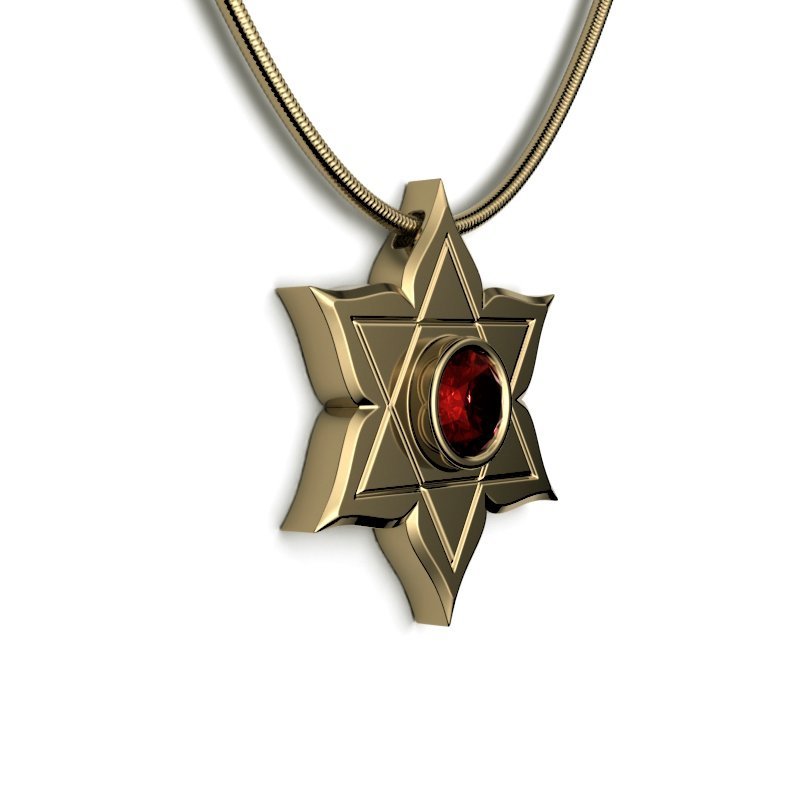 Star Of David – Flower