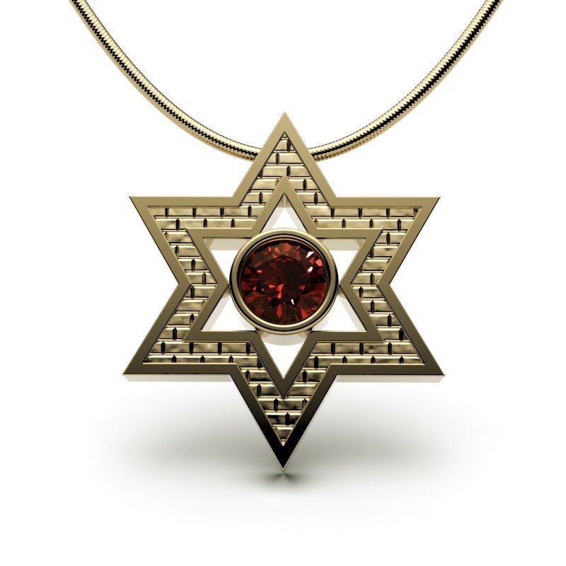 Star Of David – Jerusalem Stone